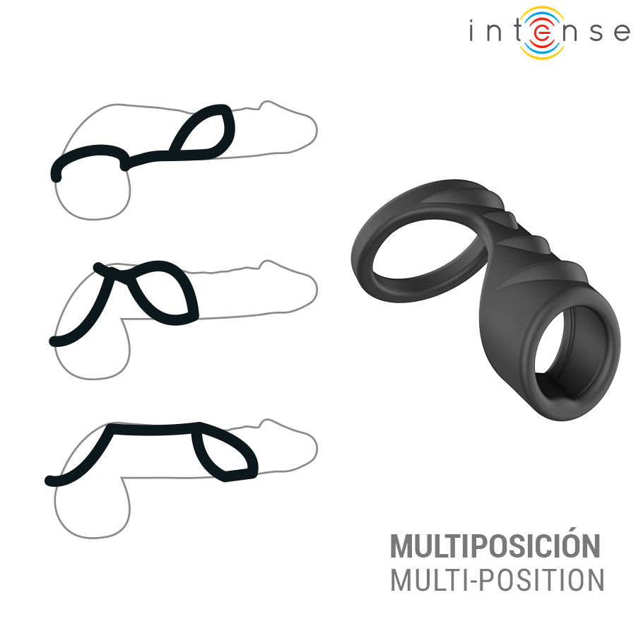 INTENSE - RORY ANILLO AJUSTABLE MODELO 5 3 INTENSE - RORY ANILLO AJUSTABLE MODELO 5 - Imagen 3