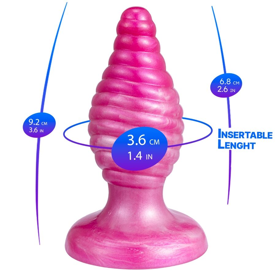 SILEXD - CHERRY PLUG ANAL FANTASY SILICONA LIQUIDA TERMOREACTIVO ROSA 9.2 CM 2 SILEXD - CHERRY PLUG ANAL FANTASY SILICONA LIQUIDA TERMOREACTIVO ROSA 9.2 CM - Imagen 2