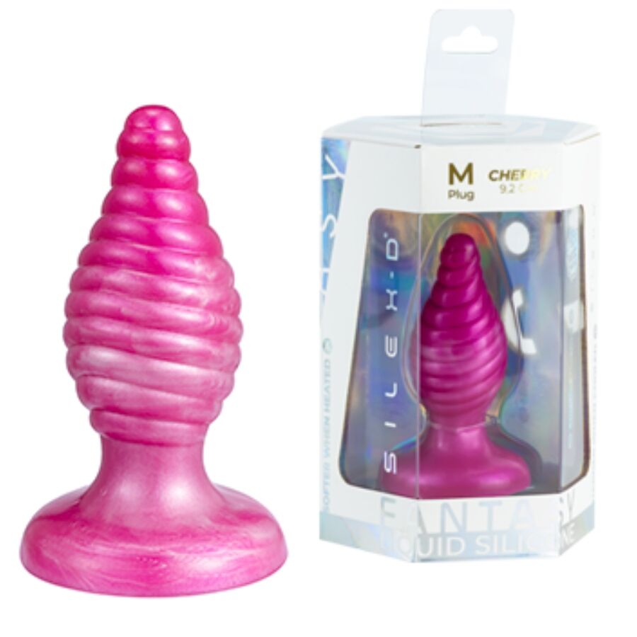 SILEXD - CHERRY PLUG ANAL FANTASY SILICONA LIQUIDA TERMOREACTIVO ROSA 9.2 CM 9 img 221877 1f3c88455e9a0de7e3efa6f5b85adad6 1