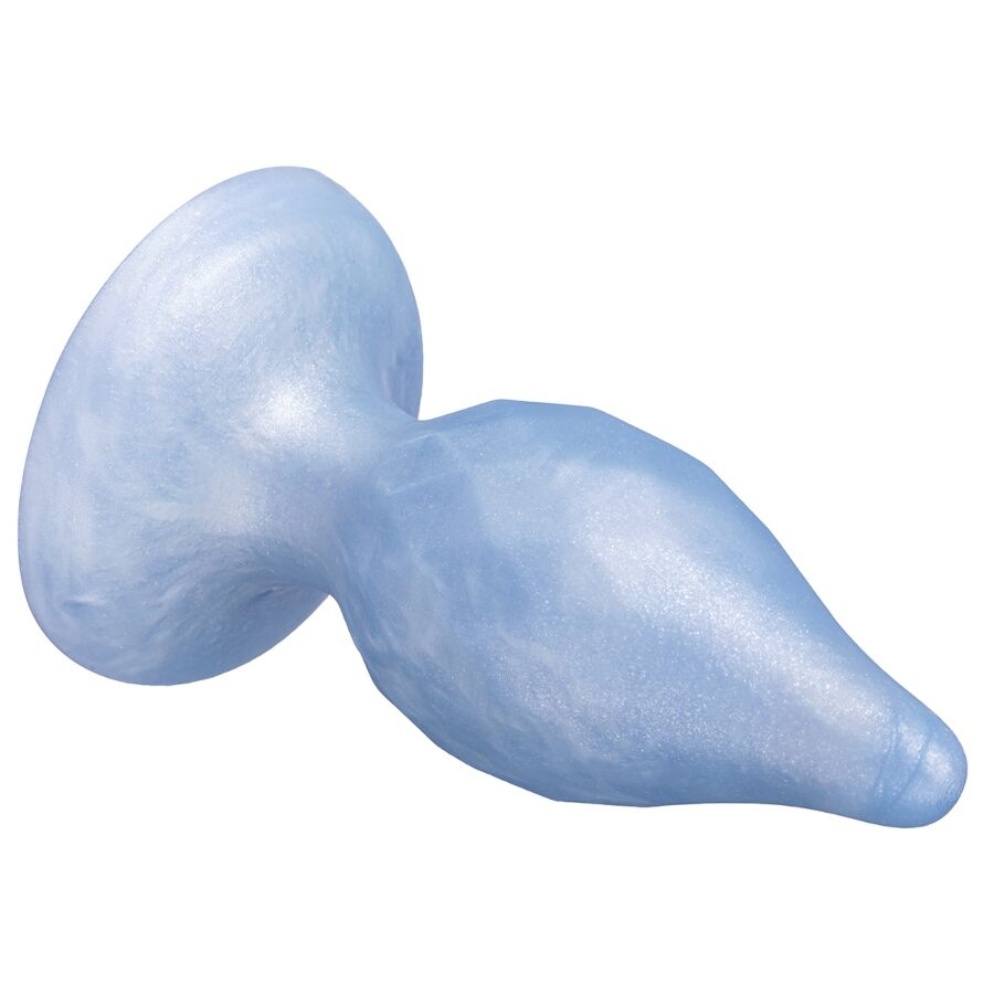 SILEXD - DIAMOND PLUG ANAL FANTASY SILICONA LIQUIDA TERMOREACTIVO AZUL PERLA 9.2 CM 4 SILEXD - DIAMOND PLUG ANAL FANTASY SILICONA LIQUIDA TERMOREACTIVO AZUL PERLA 9.2 CM - Imagen 4