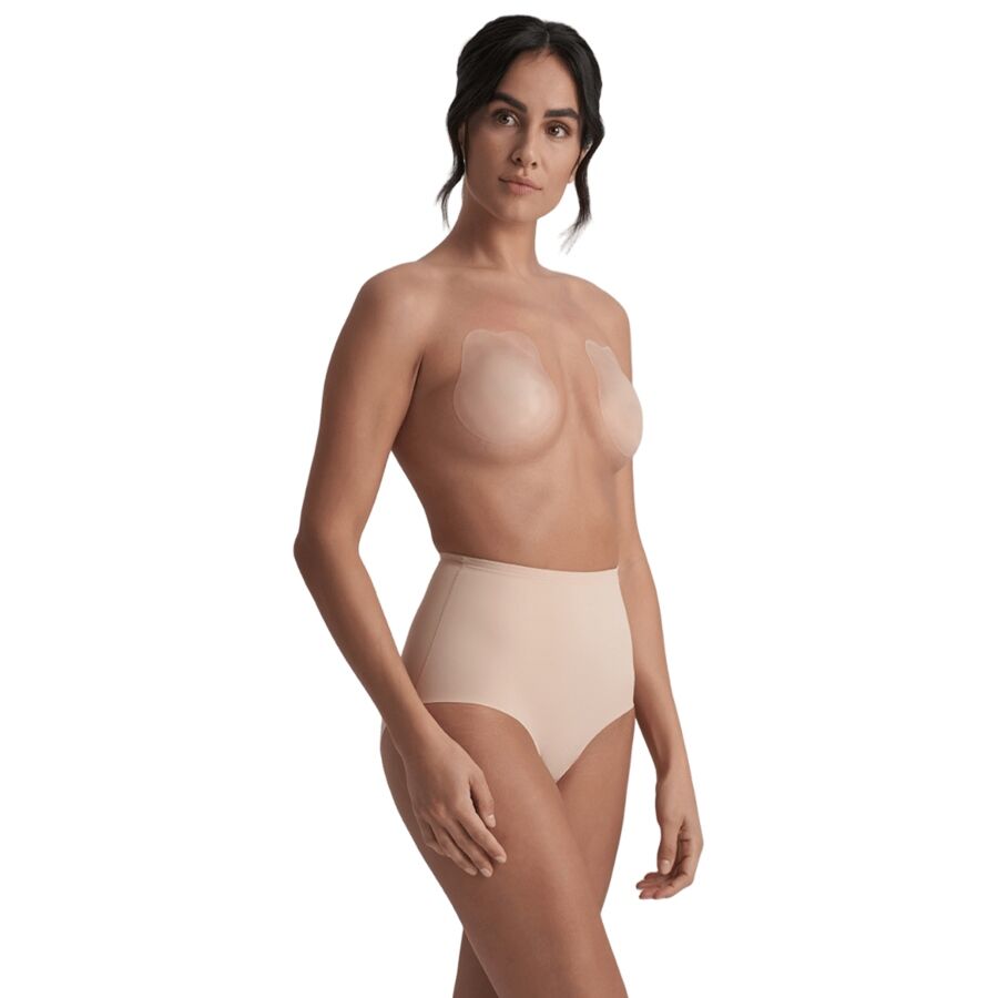 BYE-BRA - RABBIT COPAS DE SILICONA BEIGE TALLA M 2 BYE-BRA - RABBIT COPAS DE SILICONA BEIGE TALLA M - Imagen 2