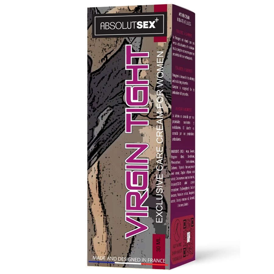 RUF - VIRGIN TIGHT CREMA REAFIRMANTE PARA VAGINA 30 ML 3 RUF - VIRGIN TIGHT CREMA REAFIRMANTE PARA VAGINA 30 ML - Imagen 3