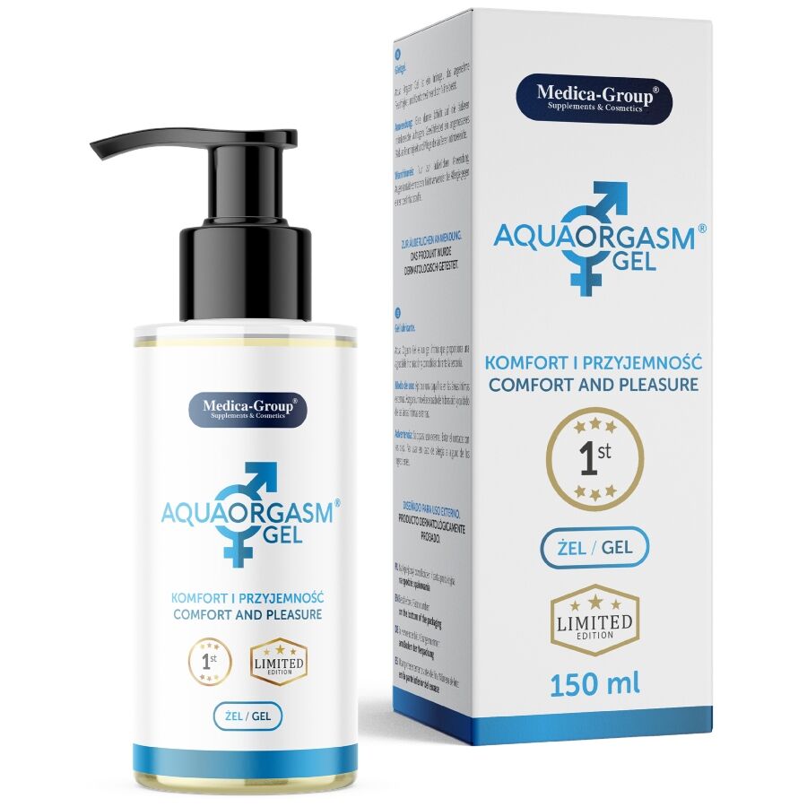 MEDICA GROUP - AQUA ORGASM GEL ÍNTIMO 150 ML 4 img 223494 dce4d93b1125f71551b4c334a5da290f 1
