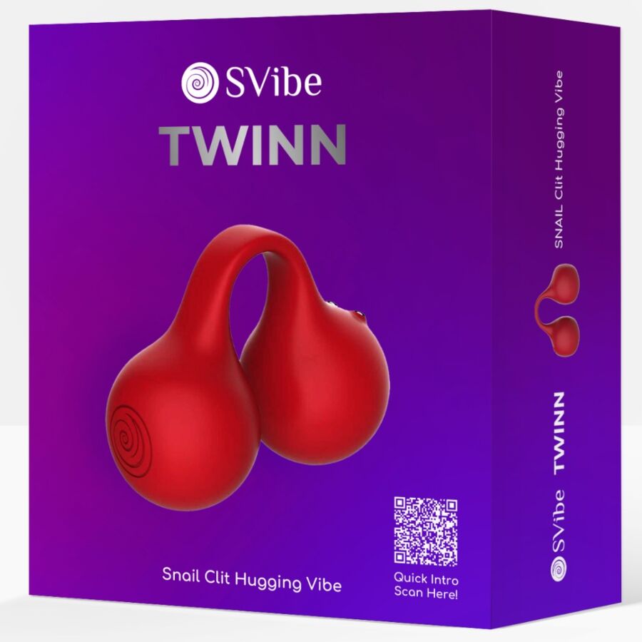 SNAIL VIBE - TWINN VIBRADOR DE DEDO CEREZA 4 SNAIL VIBE - TWINN VIBRADOR DE DEDO CEREZA - Imagen 4