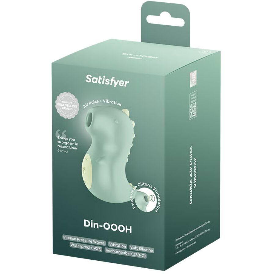 SATISFYER - DIN-OOOH VIBRADOR ESTIMULADOR AIR PULSE 5 SATISFYER - DIN-OOOH VIBRADOR ESTIMULADOR AIR PULSE - Imagen 5
