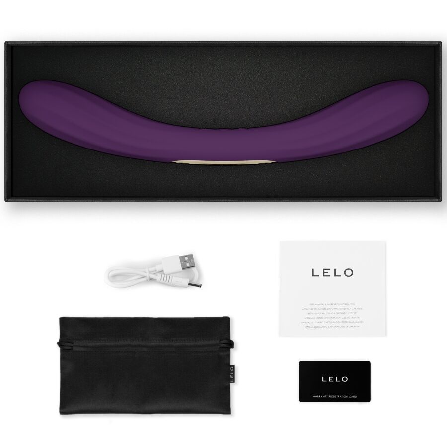 LELO - BOOMERANG VIBRADOR DE DOBLE EXTREMO MORADO 3 LELO - BOOMERANG VIBRADOR DE DOBLE EXTREMO MORADO - Imagen 3