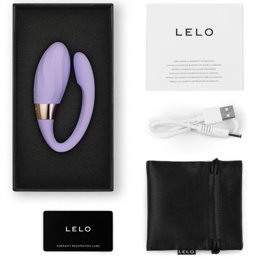 LELO - TIANI TWIST VIBRADOR PARA PAREJAS LAVANDA 2 LELO - TIANI TWIST VIBRADOR PARA PAREJAS LAVANDA - Imagen 2