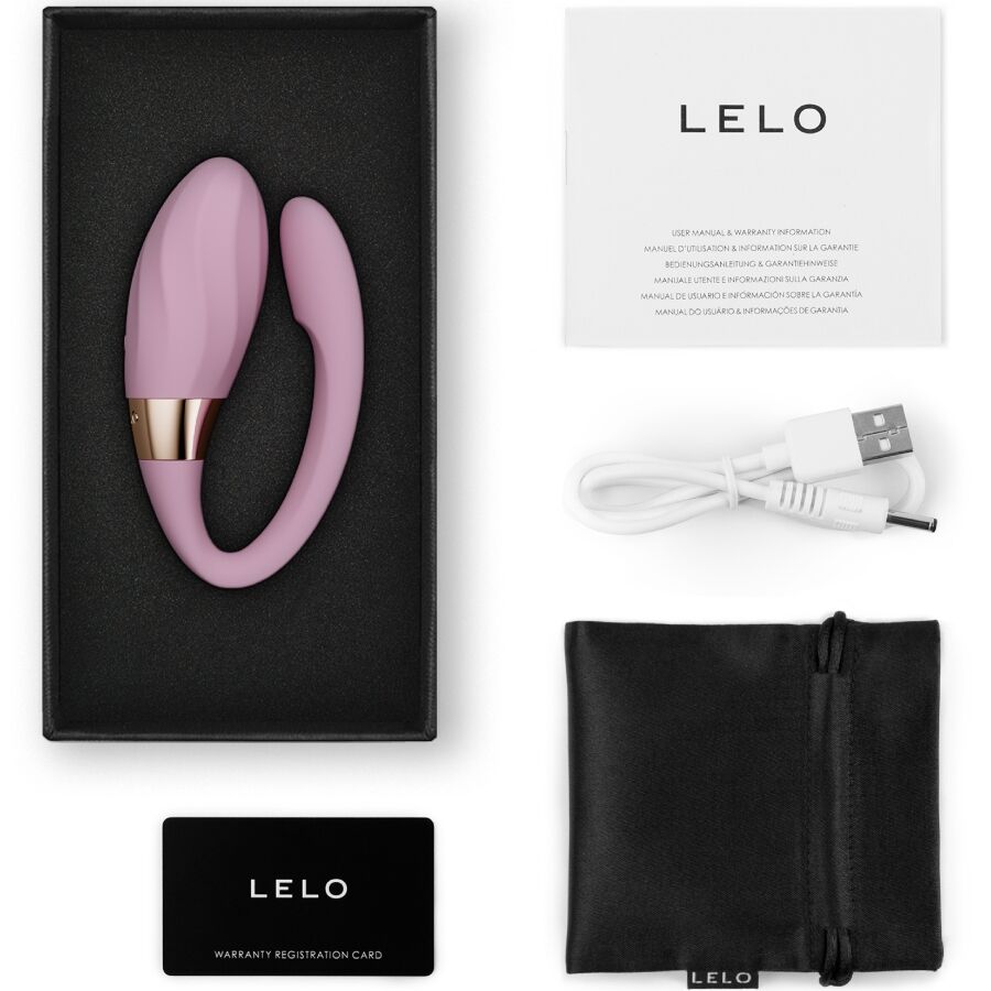 LELO - TIANI TWIST VIBRADOR PARA PAREJAS ROSA 2 LELO - TIANI TWIST VIBRADOR PARA PAREJAS ROSA - Imagen 2