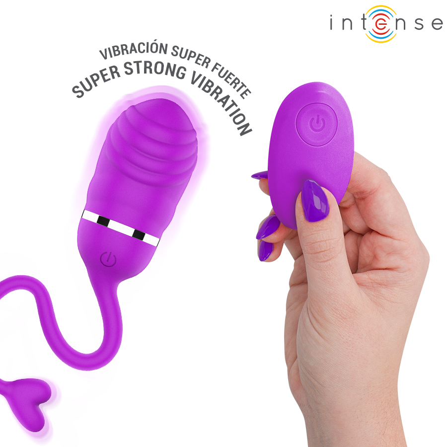 INTENSE - SOOKIE HUEVO VIBRADOR CON CONTROL REMOTO MORADO 2 INTENSE - SOOKIE HUEVO VIBRADOR CON CONTROL REMOTO MORADO · INTENSE · Vibradores control remoto