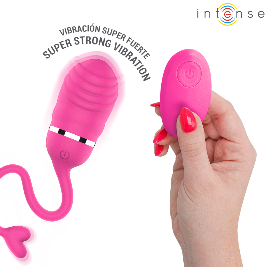 INTENSE - SOOKIE HUEVO VIBRADOR CON CONTROL REMOTO ROSA 2 INTENSE - SOOKIE HUEVO VIBRADOR CON CONTROL REMOTO ROSA · INTENSE · Vibradores control remoto