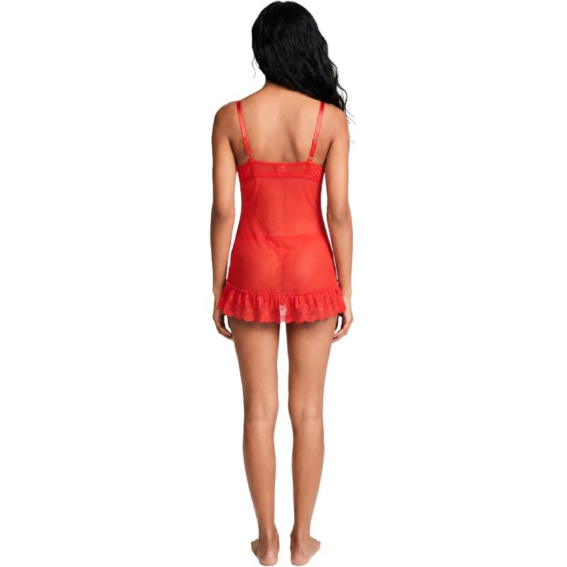 LIVCO CORSETTI FASHION - NUIT SET CAMISETA + PANTY ROJO 2028 L/XL 4 LIVCO CORSETTI FASHION - NUIT SET CAMISETA + PANTY ROJO 2028 L/XL - Imagen 4