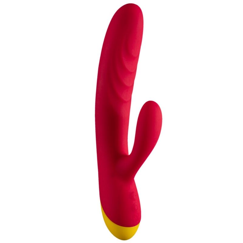 ROMP - JAZZ VIBRADOR RABBIT RECARGABLE ROJO 1 ROMP - JAZZ VIBRADOR RABBIT RECARGABLE ROJO