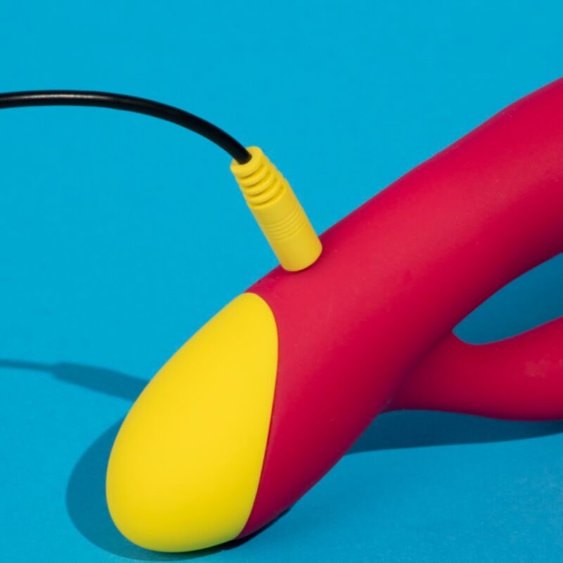ROMP - JAZZ VIBRADOR RABBIT RECARGABLE ROJO 4 ROMP - JAZZ VIBRADOR RABBIT RECARGABLE ROJO - Imagen 4