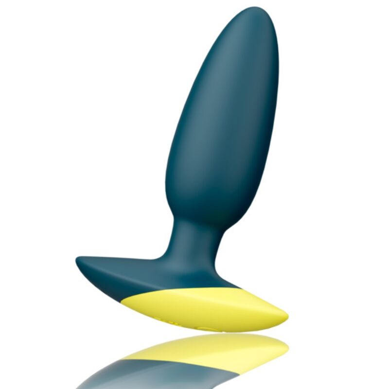 ROMP - BASS PLUG ANAL VIBRADOR 10 CM VERDE 4 ROMP - BASS PLUG ANAL VIBRADOR 10 CM VERDE - Imagen 4