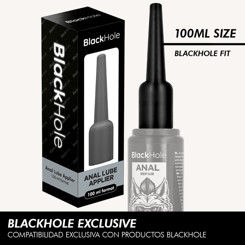 BLACK HOLE - APLICADOR DE LUBRICANTE ANAL TALLA L 100 ML 4 img 225774 5cade97f51bf3b29f94bc0eb624c8ab1 1