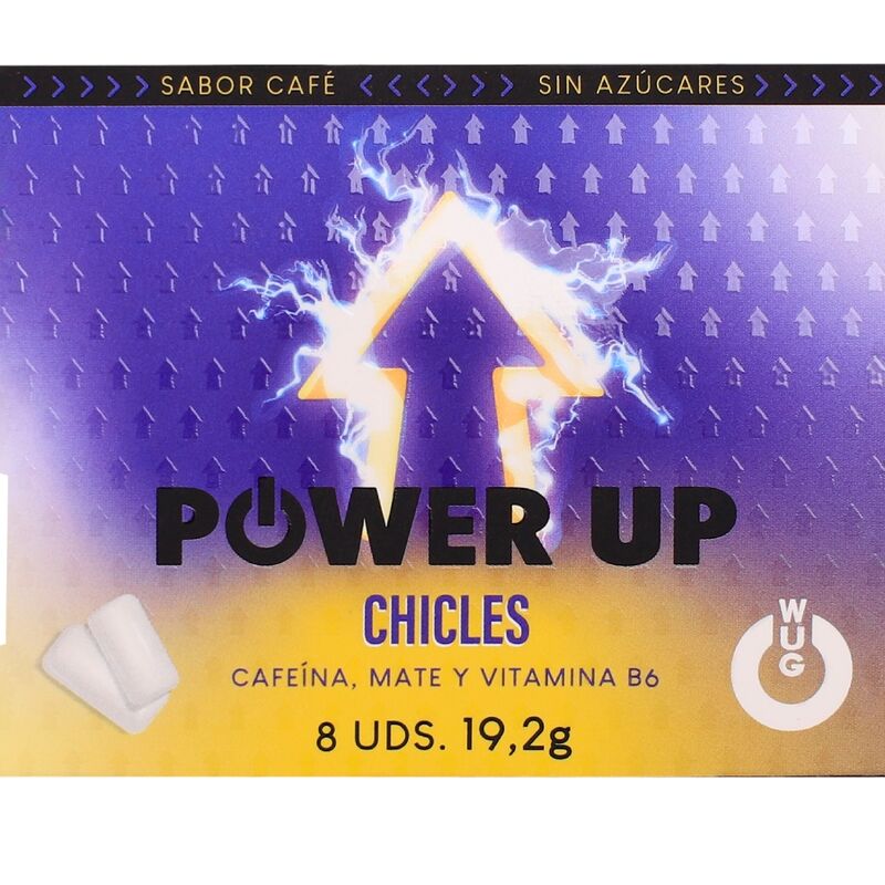 WUG power up - El chicle funcional con cafeína y mate sabor café BLISTER 8 UDS 3 img 226534 6d88c14346f6bd5859dc08aeab0737c3 1