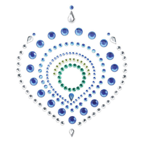 BIJOUX - INDISCRETS FLAMBOYANT AZUL  VERDE · BIJOUX INDISCRETS · Pezoneras