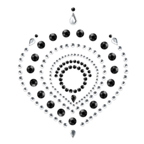 BIJOUX - INDISCRETS FLAMBOYANT NEGRO  PLATA · BIJOUX INDISCRETS · Pezoneras