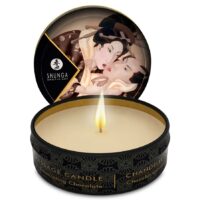 SHUNGA - MINI CARESS BY CANDELIGHT VELA MASAJE CHOCOLATE 30 ML · SHUNGA · VELAS DE MASAJE