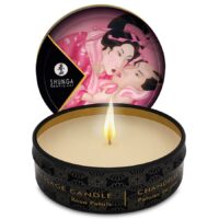 SHUNGA - MINI CARESS BY CANDELIGHT VELA MASAJE ROSAS 30 ML · SHUNGA · VELAS DE MASAJE