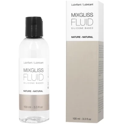 MIXGLISS - LUBRICANTE BASE SILICONA NATURAL 100ML · MIXGLISS · BASE SILICONA