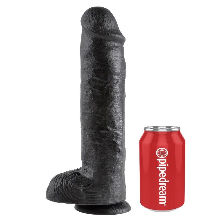 KING COCK - 11 PENE REALISTICO NEGRO 28 CM 4 KING COCK - 11 PENE REALISTICO NEGRO 28 CM · PIPEDREAMS · Dildos sin Vibración
