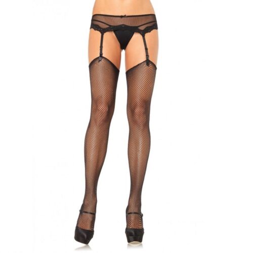 LEG AVENUE - MEDIAS DE RED SIN SILICONA AUTOADHERENTE SUPERIOR · LEG AVENUE · Medias