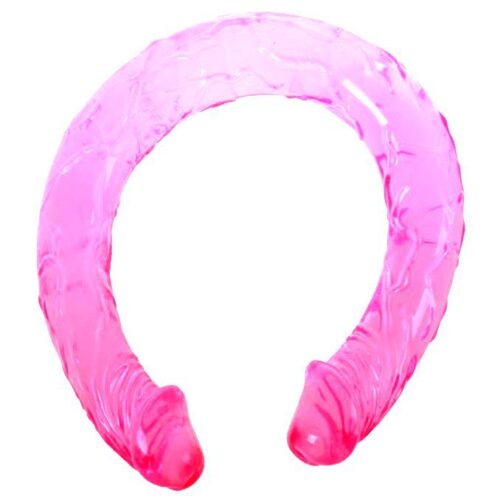 BAILE - DOUBLE DONG ROSA 44.5 CM · BAILE · Penes dobles