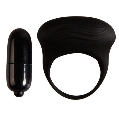 PRETTY LOVE – BERTRAM ANILLO VIBRADOR NEGRO
