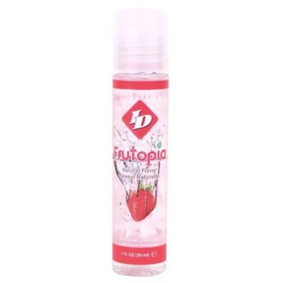ID FRUTOPIA - SABOR A FRESA 30ML · ID LUBRICANTES · Con deliciosos Sabores