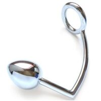 METAL HARD - ANILLO CON GANCHO ANAL 45MM · METAL HARD · Anal