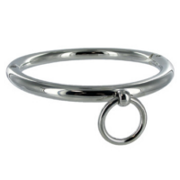 METAL HARD - BDSM COLLAR CON ARGOLLA 10CM · METAL HARD · Collares