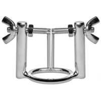 METAL HARD - ANILLO GLANDE CON PRENSA DILATADOR URETRA · METAL HARD · Toys Fabricados en Metal