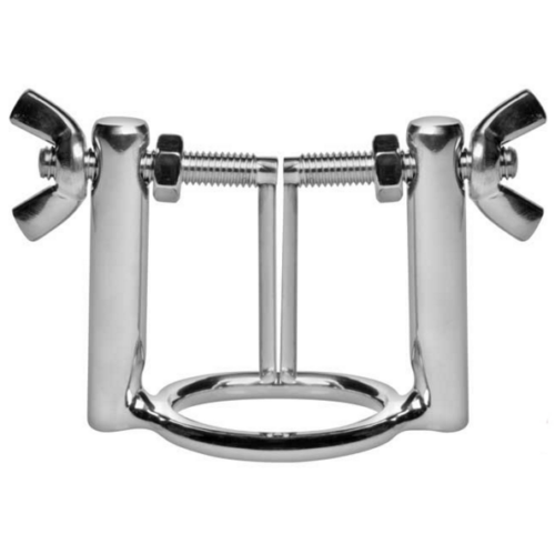 METAL HARD - ANILLO GLANDE CON PRENSA DILATADOR URETRA · METAL HARD · Toys Fabricados en Metal