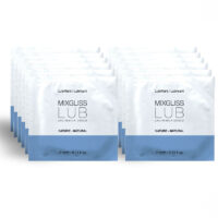 MIXGLISS - LUBRICANTE BASE DE AGUA NATURAL 12 MONODOSIS 4 ML · MIXGLISS · Monodosis