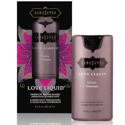 KAMASUTRA - LUBRICANTE LOVE LIQUID 100ML · KAMASUTRA · BASE AGUA