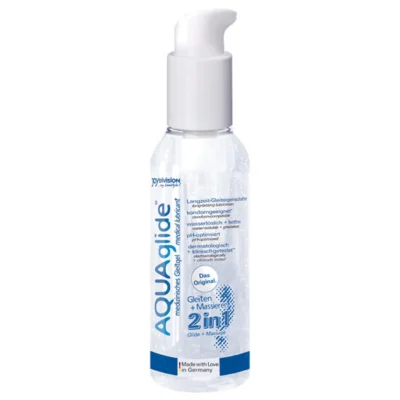 JOYDIVISION AQUAGLIDE - 2 EN 1 LUBRICANTE + MASAJE 125 ML · JOYDIVISION · BASE AGUA