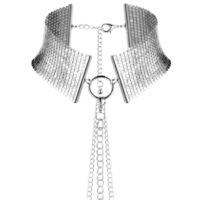 BIJOUX - DÉSIR MÉTALLIQUE COLLAR METLICO PLATEADO · BIJOUX INDISCRETS · Collares