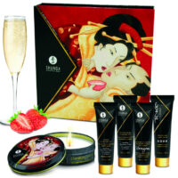 SHUNGA - KIT SECRET GEISHA FRESAS Y CAVA · SHUNGA · KITS DE MASAJE