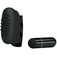 PRETTY LOVE – FLIRTATION DEDAL CON VIBRACIÓN STEWARD NEGRO