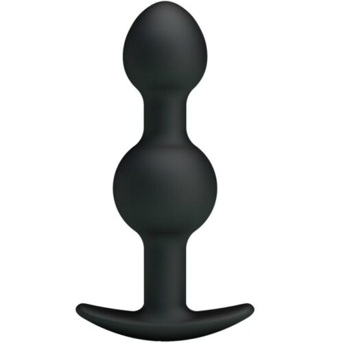 PRETTY LOVE - BOLAS ANALES SILICONA ESTIMULACION ESPECIAL 10.3 CM NEGRO · PRETTY LOVE · Anal