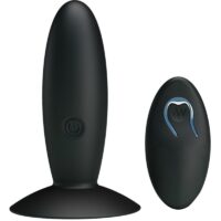 PRETTY LOVE - PLUG ANAL RECARGABLE CON VIBRACIÓN Y MANDO · PRETTY LOVE · Vibradores control remoto