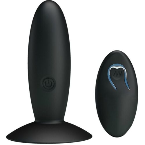 PRETTY LOVE - PLUG ANAL RECARGABLE CON VIBRACIÓN Y MANDO · PRETTY LOVE · Vibradores control remoto