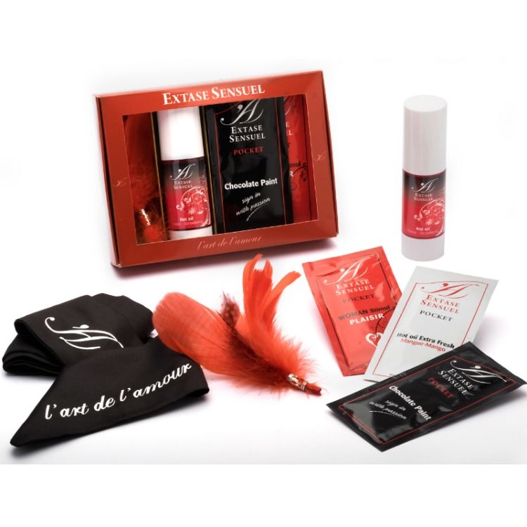 EXTASE SENSUAL - COFRE SENSUEL DE VOYAGE 6 EXTASE SENSUAL - COFRE SENSUEL DE VOYAGE · EXTASE SENSUAL · KITS DE MASAJE