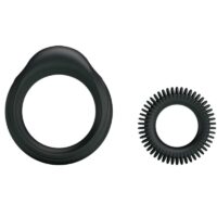 BAILE - KIT 2 ANILLOS SILICONA RING MANHOOD · BAILE · Anillos sin vibración