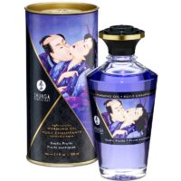 SHUNGA - ACEITE MASAJE EFECTO CALOR SABOR FRUTAS EXÓTICAS 100 ML · SHUNGA · Aceites con Sabores