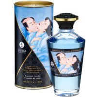 SHUNGA - ACEITE MASAJE EFECTO CALOR SABOR COCO 100 ML · SHUNGA · MASAJE EFECTO CALOR