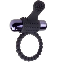 FANTASY C-RINGZ - ANILLO VIBRADOR DE SILICONA NEGRO · PIPEDREAMS · Anillos con Vibración