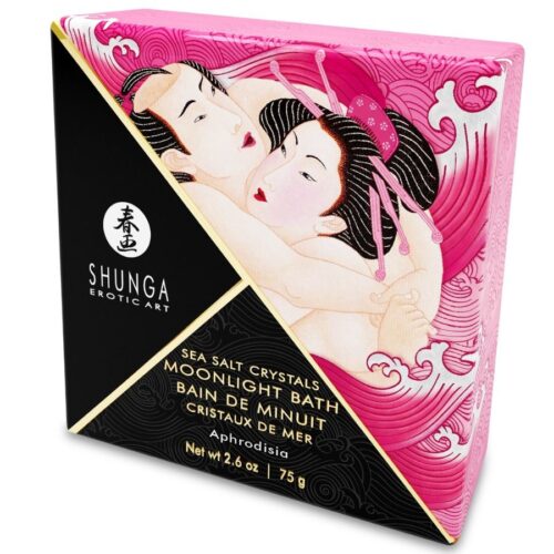 SHUNGA - SALES DE BAÑO AROMATIZADAS APHRODISIA 75 GR · SHUNGA · Para el baño
