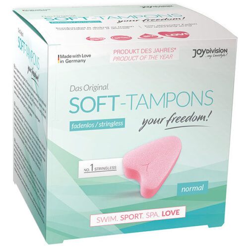 JOYDIVISION SOFT-TAMPONS - TAMPONES ORIGINALES LOVE / 3UDS · JOYDIVISION · Tampón higiénico